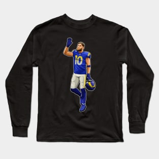 Cooper Kupp #10 Waves To Fans Long Sleeve T-Shirt